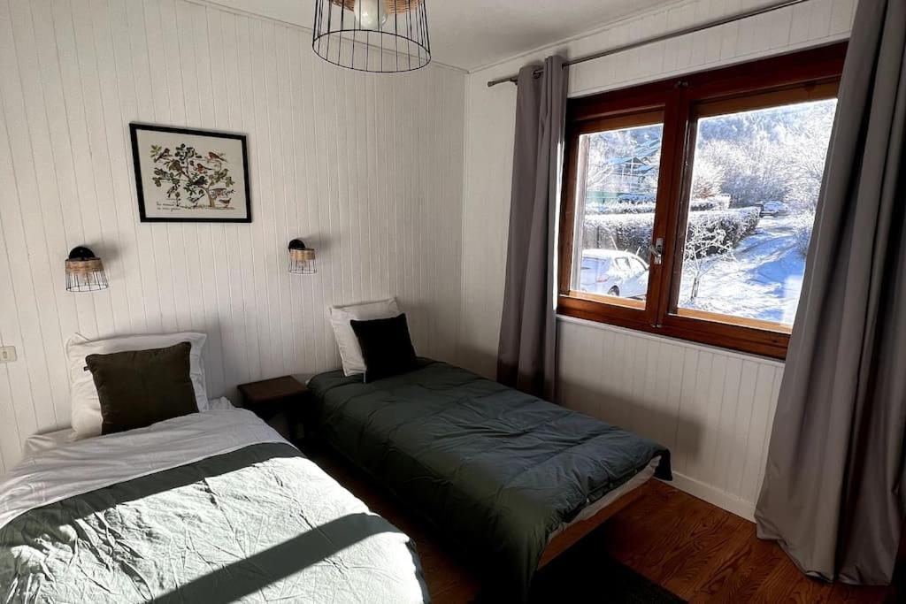 Appartement Dans Chalet - 75 M2 - 4 A 6 Personnes Saint-Gervais-les-Bains Buitenkant foto