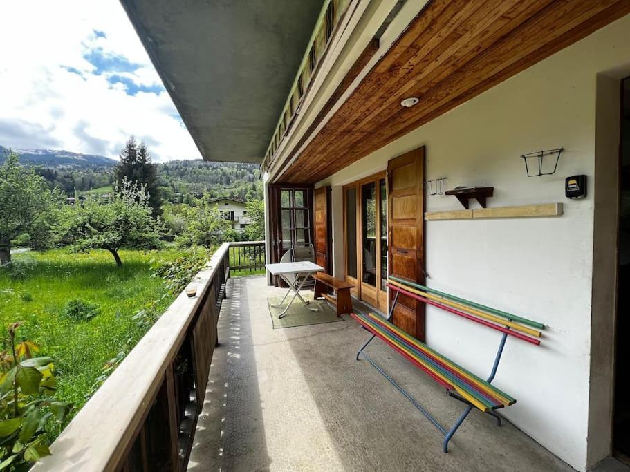 Appartement Dans Chalet - 75 M2 - 4 A 6 Personnes Saint-Gervais-les-Bains Buitenkant foto